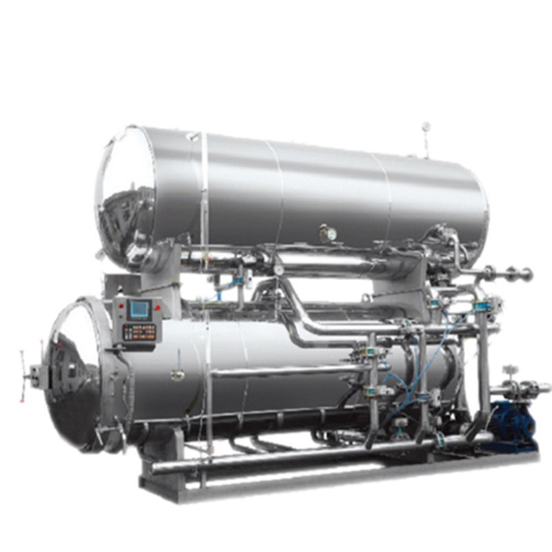 鱼罐头肉罐头灭菌锅流水线 年糕八宝粥杀菌锅 预制菜加工杀菌设备图5