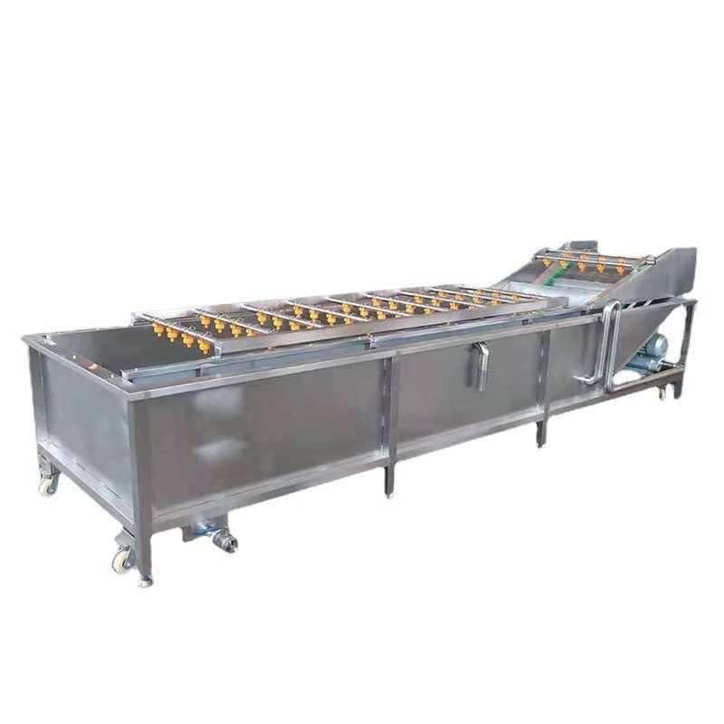 多功能食品级不锈钢净菜设备 梅干菜雪菜叶菜自动清洗净菜设备图4