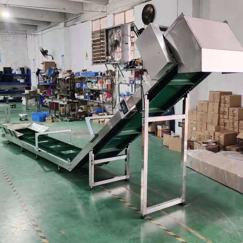 可移动大角度爬坡皮带输送机挡边胶带输送设备 DJ型大倾角皮带机图2