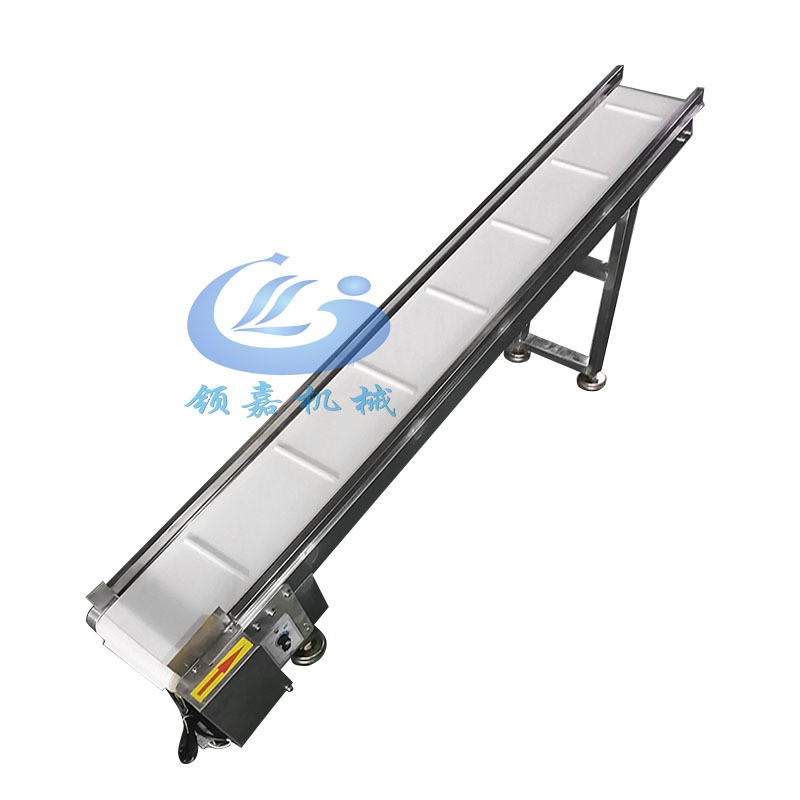 爬坡皮带输送机 玉米棒输送线卸货上料提升机食品传送机输送台图5