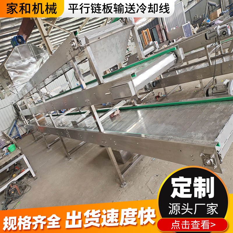 不锈钢网带风冷输送机提升机粮食装厢车上料机煤场火电物料输送机图4