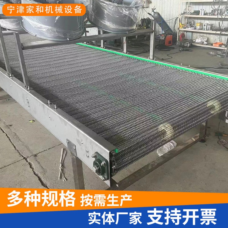 批发不锈钢风冷输送机蔬菜水果风干加工流水线全自动化食品输送机图2