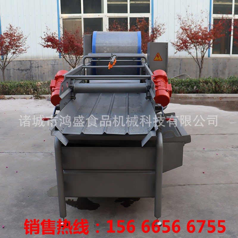 鲜切菜涡流清洗机 鲜切蔬菜涡流清洗机 全自动涡流清洗机 鸿盛图2