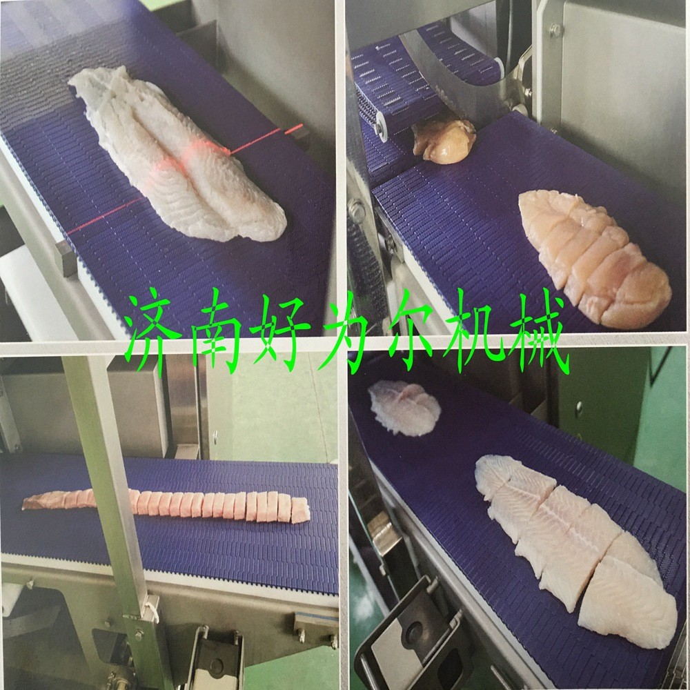 智能定重切块机 鱼排牛排等重切割机 肉制品等重切割图5