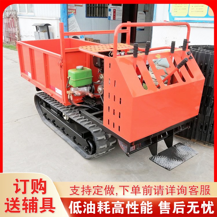 履带运输车 1.2吨全地形履带爬爬车 拉沙土拉矿石爬坡运货履带车图3