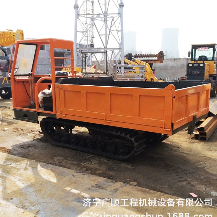 履带拖拉机运输车 5吨履带爬山 拉石子泥沙陡峭地形运输车全地形图4