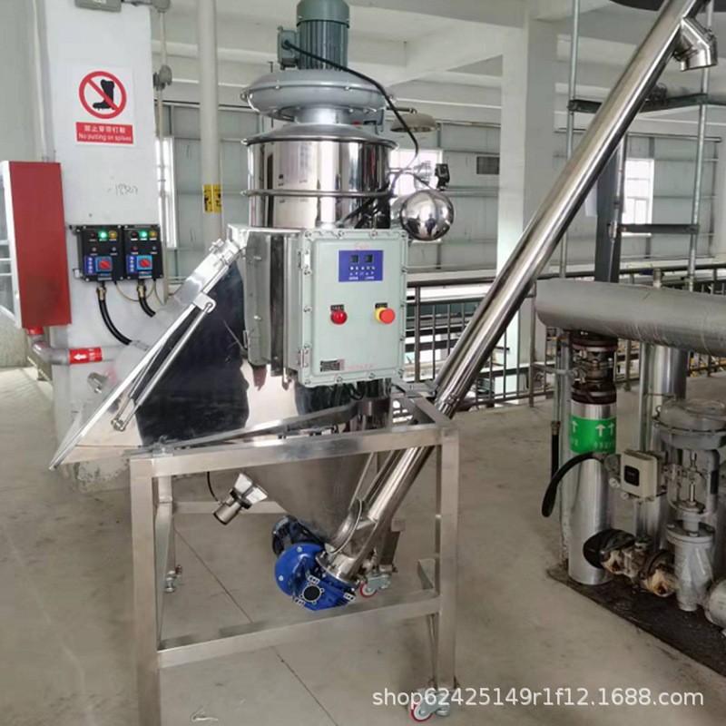 【月销500台现货】投料站厂家直供设备底部配螺旋给反应釜加料图4