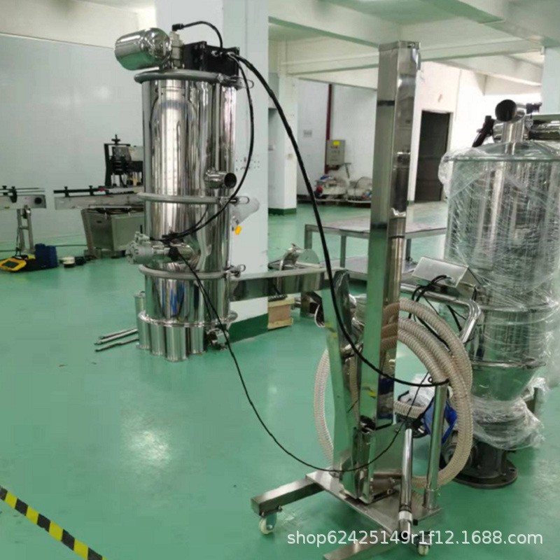 手摇提升小车负压输送粉料真空输送输送食品药粉图2
