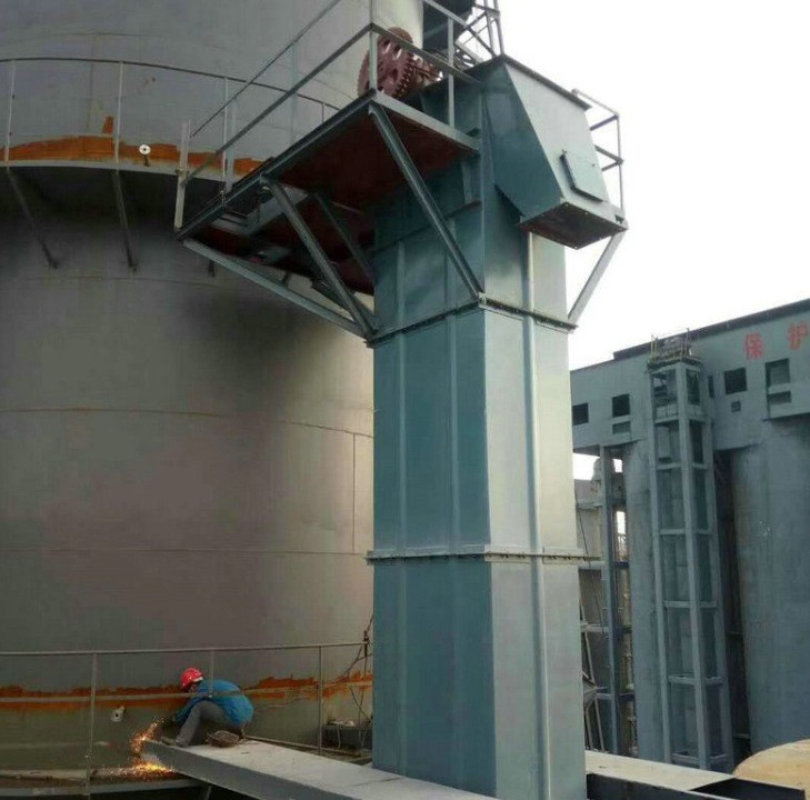 上海垂直上料输送机 大产量物料提升机 TD315不锈钢斗提机图4