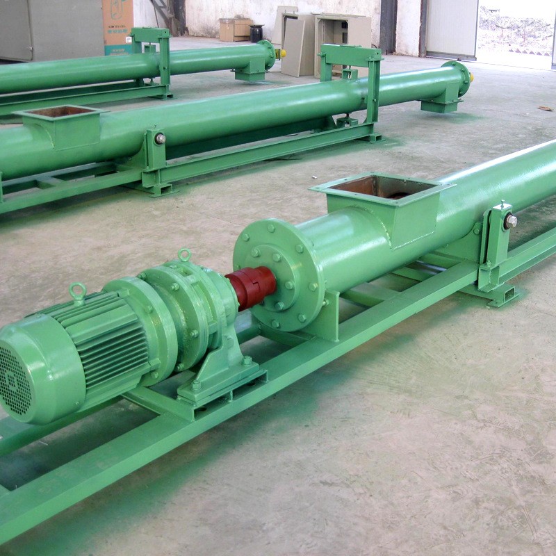 管式自动化LS螺旋输送机矿山水泥搅拌站 LS200蛟龙螺旋输送泵图2