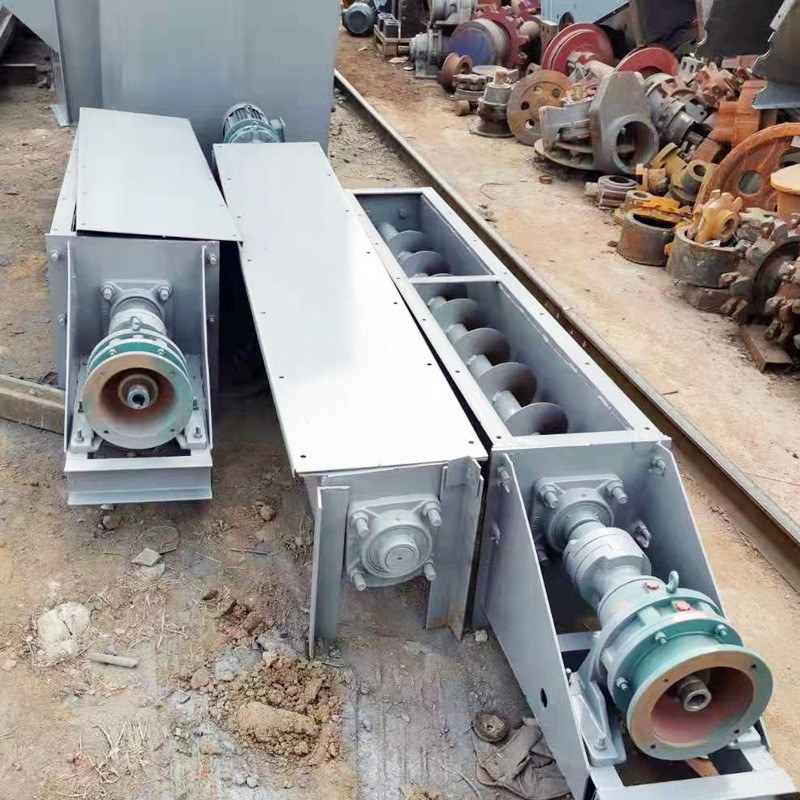 管式自动化LS螺旋输送机矿山水泥搅拌站 LS200蛟龙螺旋输送泵图4