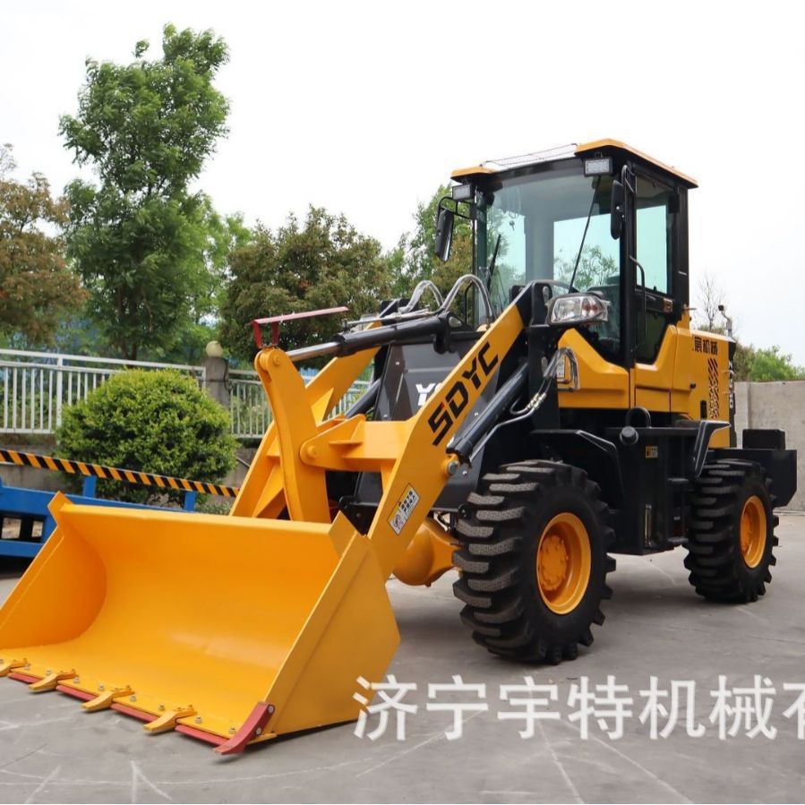 装载机四驱铲车运输工程小型全新柴油推土抓木工地抓草机图3