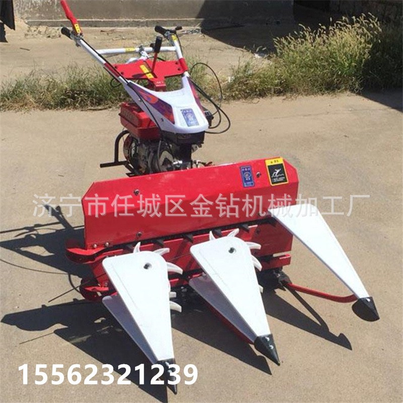 拖拉机前置式割晒机 家用水稻快速割倒机 牧草大豆辣椒收割机现货图4