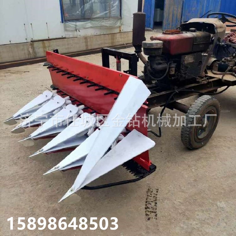 多功能苜蓿小麦收割机 芝麻辣椒割倒机 玉米秸秆割晒机 厂家直发图2