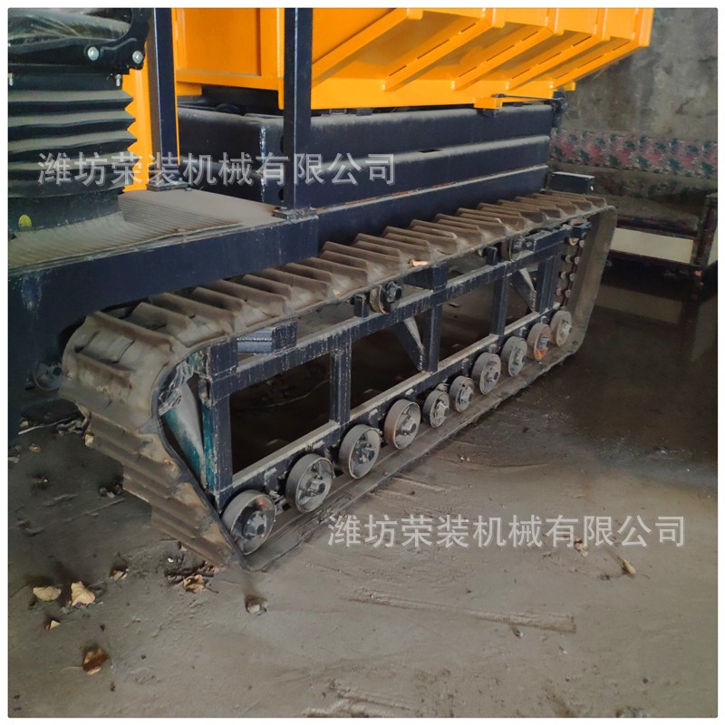 直供轻型履带运输车 橡胶链条爬山虎 变速箱行走机动灵活图5