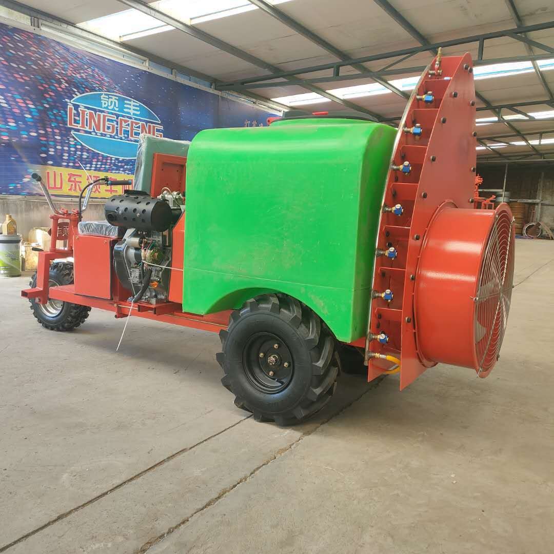 葡萄苹果园果树打药机【领丰】新款农用桃园自走风送式喷雾机450L图2