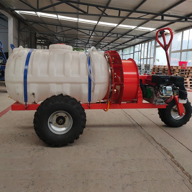 牵引款风送式打药机 葡萄园送风式喷雾器 果园自走式喷雾机运输车图2