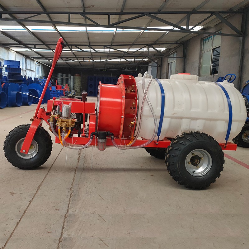 牵引款风送式打药机 葡萄园送风式喷雾器 果园自走式喷雾机运输车图3