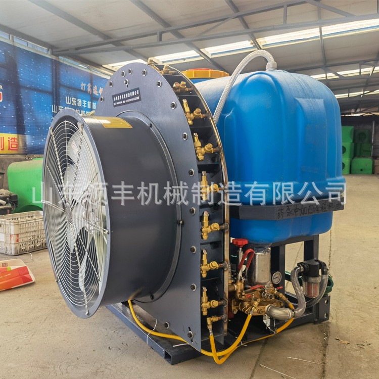 新疆地区枣树葡萄喷雾机大型悬挂式果园风送式打药机核桃喷雾器图3