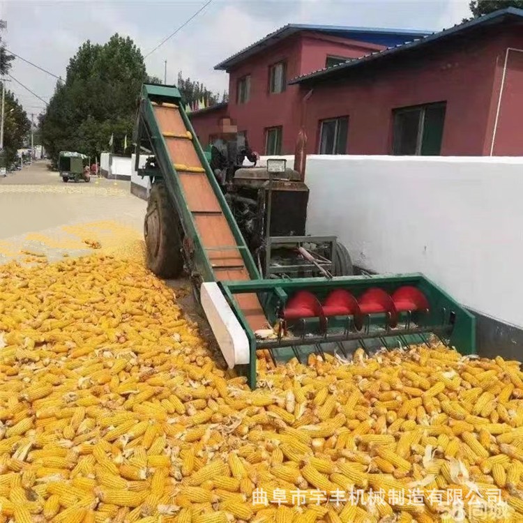 免剥皮玉米脱粒机 自走式车载大型玉米脱粒机 农业全自动上料玉图3