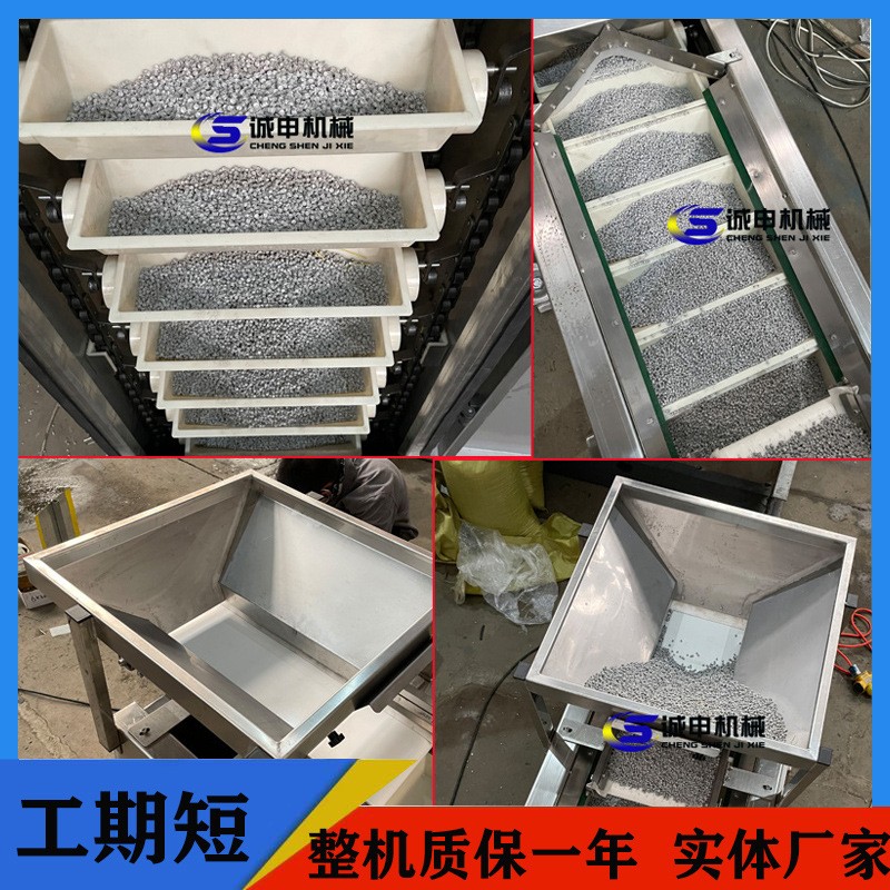 不锈钢ZC型斗式提升机药品胶囊输送爬坡机颗粒物料垂直上料料斗机图2