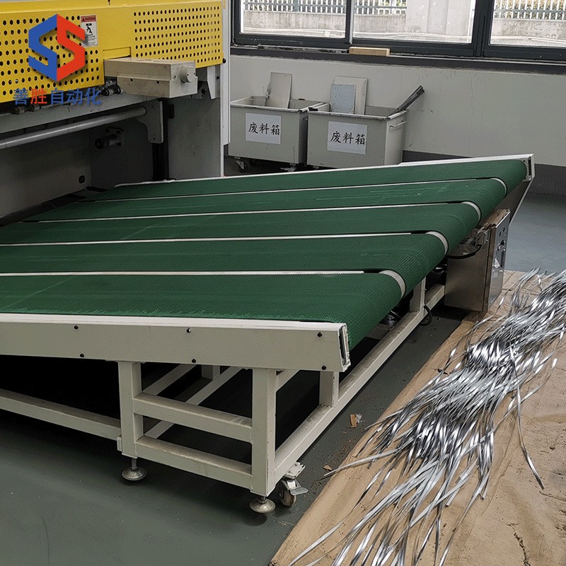 铁氟龙网带输送机冷却输送线不锈钢食品提升机上料机排废料传送带图3