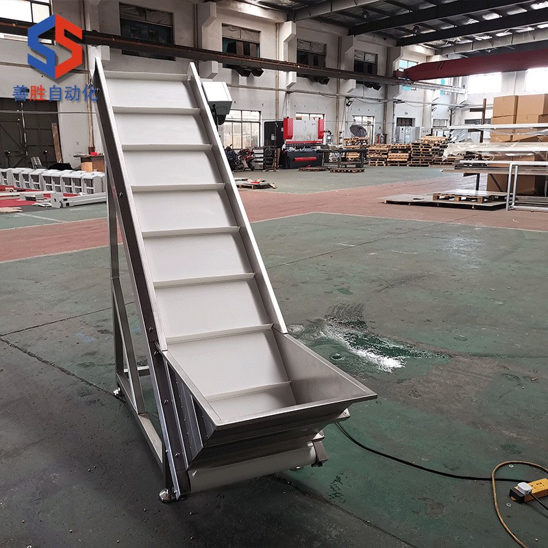 铁氟龙网带输送机冷却输送线不锈钢食品提升机上料机排废料传送带图4