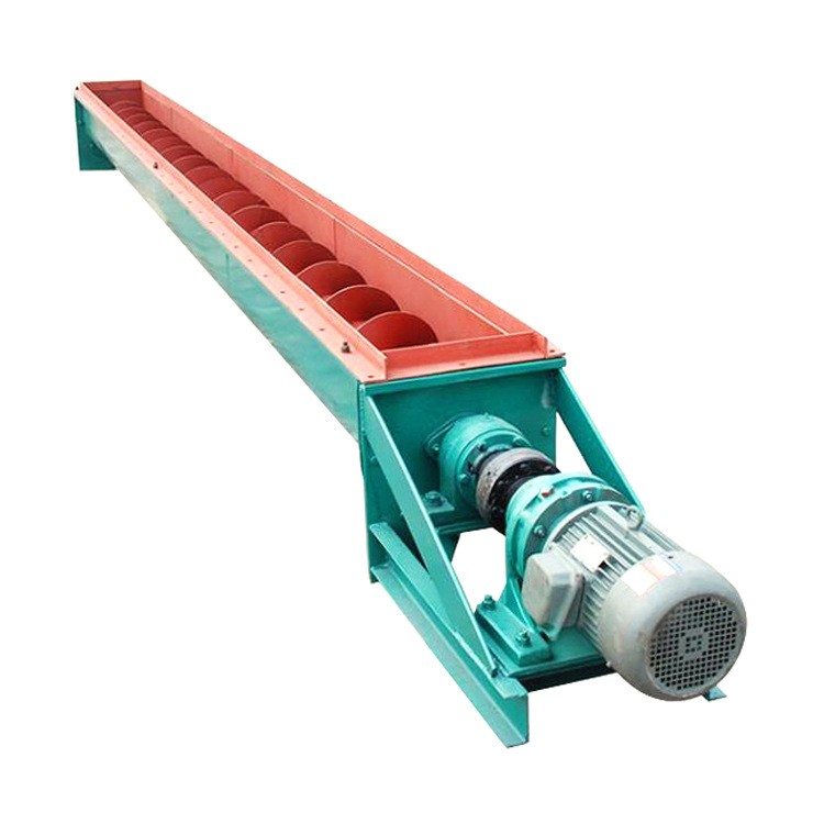 供应螺旋输送机绞蛟龙输送机厂家单轴螺旋给料机蛟龙U型螺旋上料图4