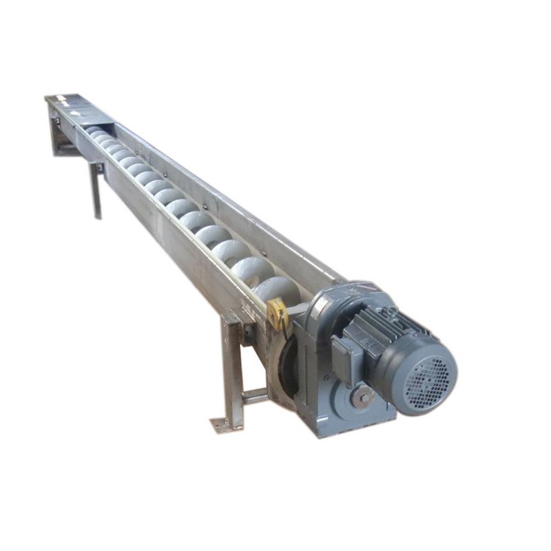 无轴螺旋输送机不锈钢螺旋输送设备蛟龙输送机厂家直销现货供应图5