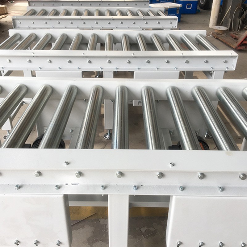 厂家供应旋转滚筒输送机 重载动力滚筒机 电动滚筒 辊道线图2