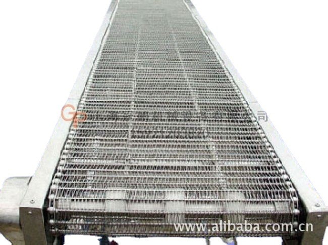 双层金属网带输送机 整厂锂电池生产传送带 新能源常用酸性输送线图5