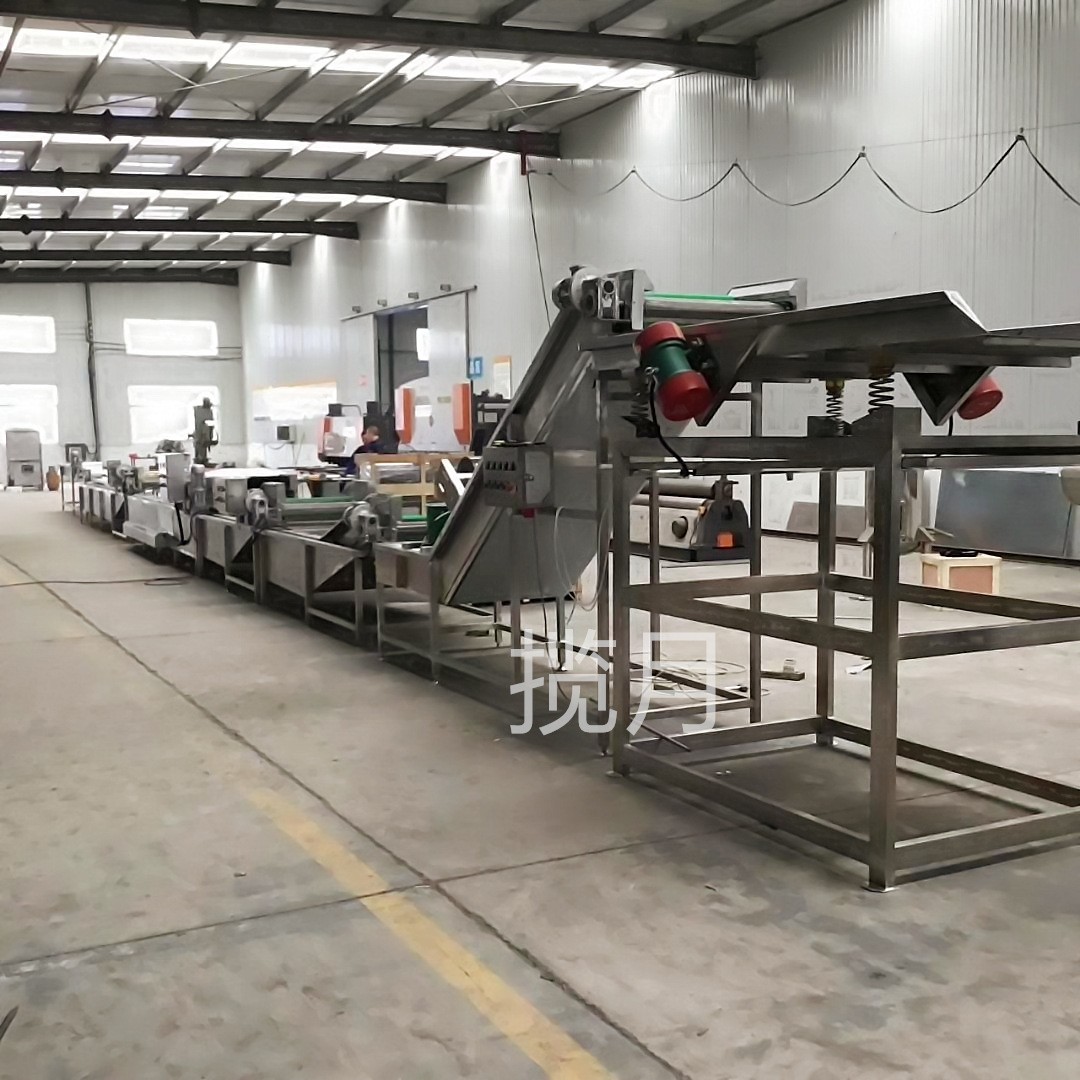 揽月供应净菜加工流水线 净菜加工设备 果蔬流水线设备图2