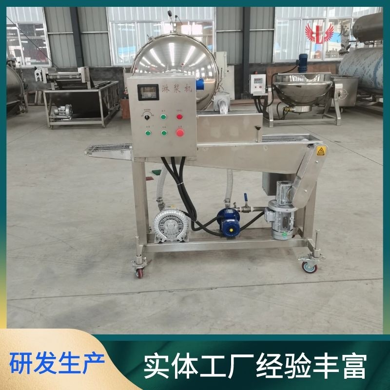 脆枣裹巧克力机器 纯可可脂巧克力涂层机 带加热鲜橙片挂巧克力机图5