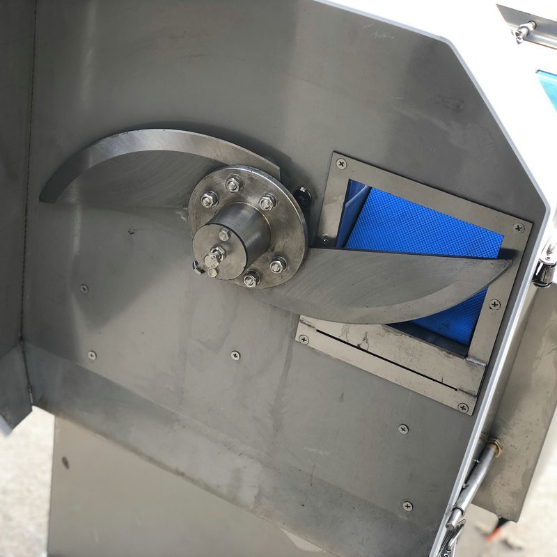 根茎类蔬菜类切片切丝机柜式商用切丝机大功率大口径带面板切丁机图2