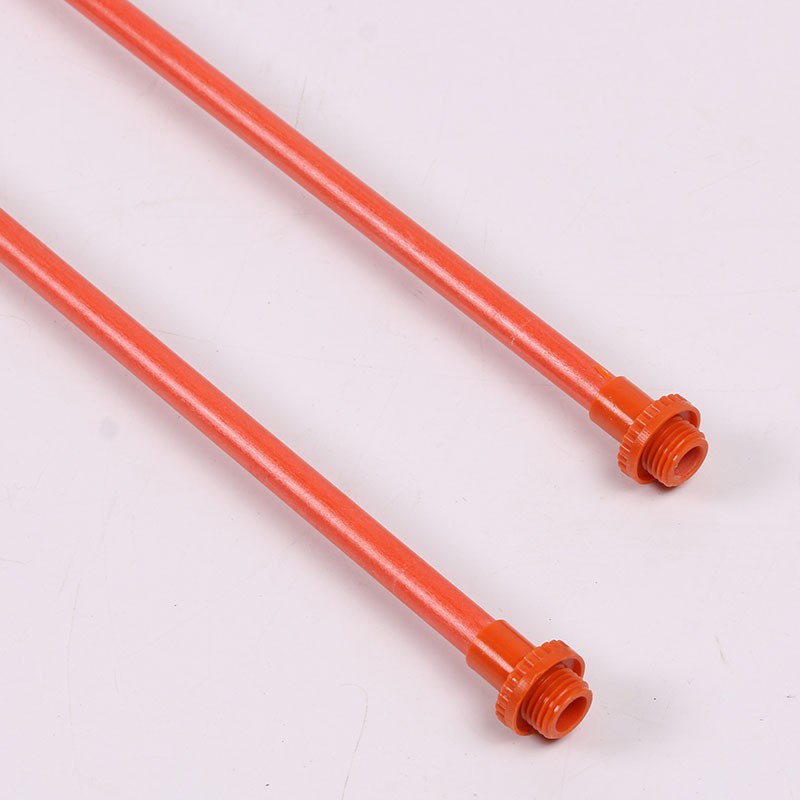 现货供应背负式电动喷雾器喷杆 塑料小头喷杆 加粗彩色塑钢喷杆图2