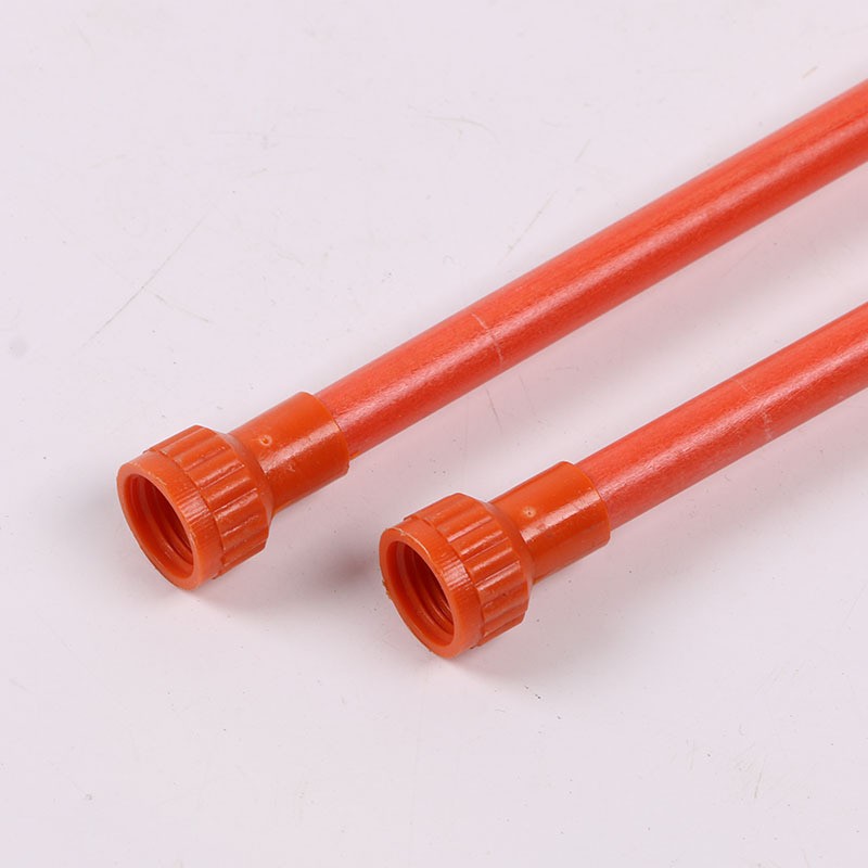 现货供应背负式电动喷雾器喷杆 塑料小头喷杆 加粗彩色塑钢喷杆图3