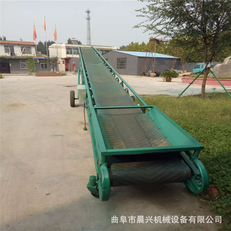 水泥装车输送机生产厂家 物流园传送带 可升降型输送机图2