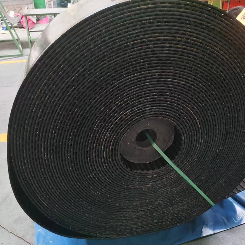 橡胶皮花纹横格输送带600*3（4.5+1.5）耐磨耐高温工业厂家直销图3