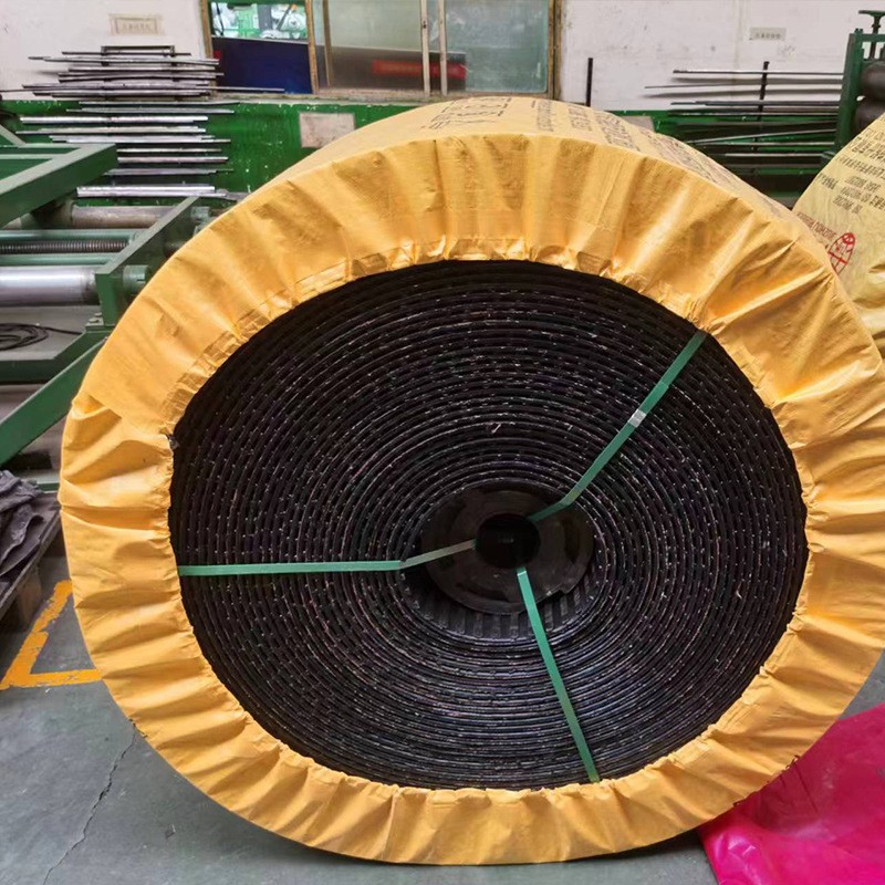 橡胶皮花纹横格输送带600*3（4.5+1.5）耐磨耐高温工业厂家直销图2
