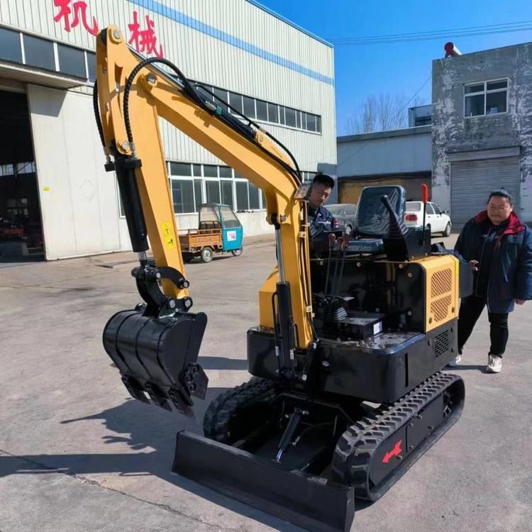 多功能履带挖机 果园农用挖机 适合狭小空间作业 360度旋转 专用挖机图2