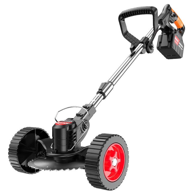 电动除草机锂电割草机小型多功能家用充电手持修剪树枝打草图5