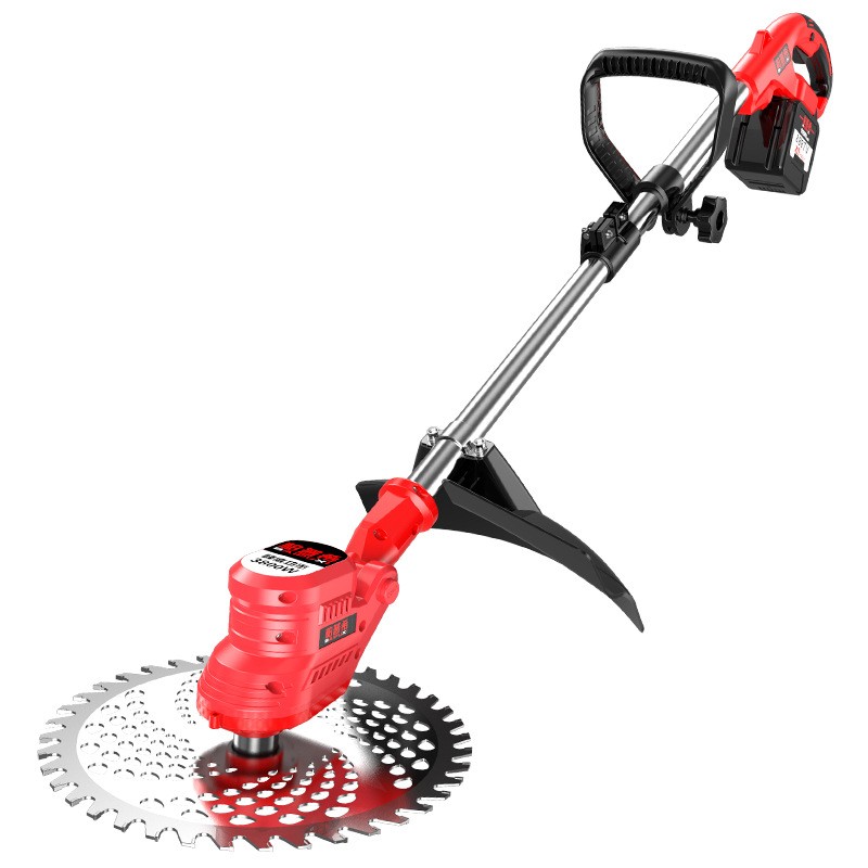 无刷电动割草机小型家用除草机锂电充电式打草机大功率除锄 草修剪图3