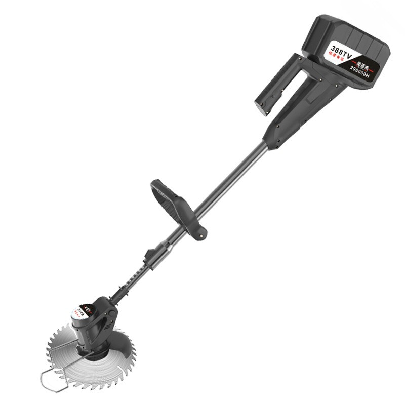 柏普希锂电割草机电动充电除草机多功能家用小型手持修剪树 枝打草图2