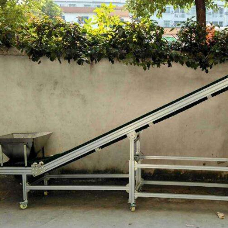 重型链板提升输送线小型食品玩具设备304不锈钢刮板链板输送机图3