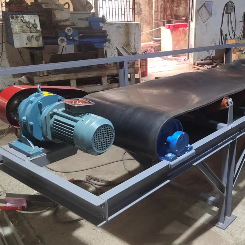 冠登厂家供应混凝土皮带输送机 污泥泥渣皮带输送机一机多用图4