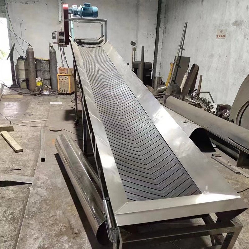 冠登厂家供应混凝土皮带输送机 污泥泥渣皮带输送机一机多用图3