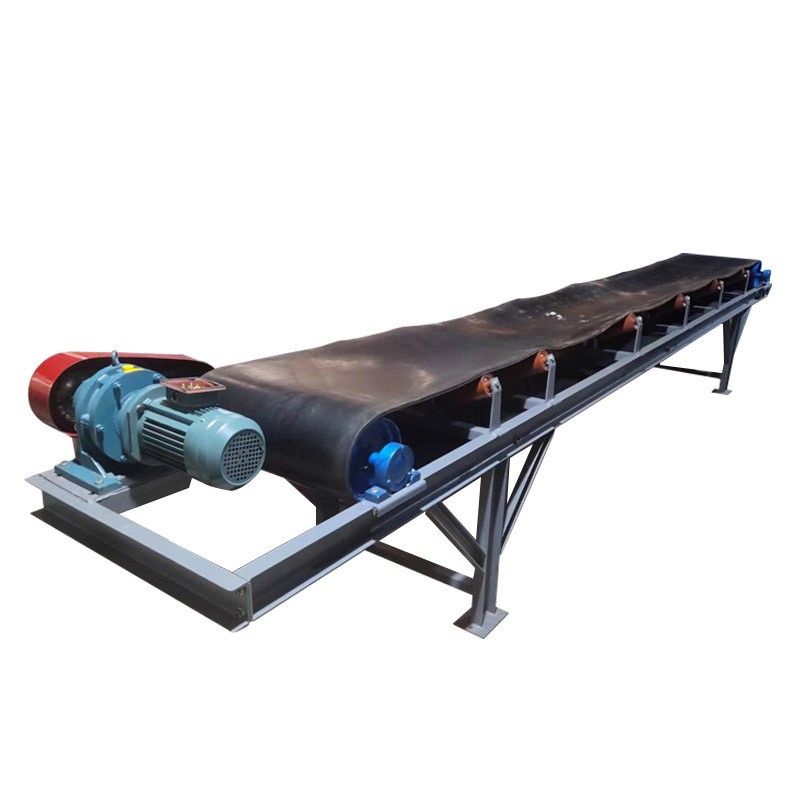 冠登厂家供应混凝土皮带输送机 污泥泥渣皮带输送机一机多用图5