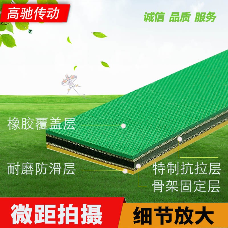 尼龙片基带龙带锭带抗拉耐磨高速传送带 SMT传动带防滑传送平皮带图5