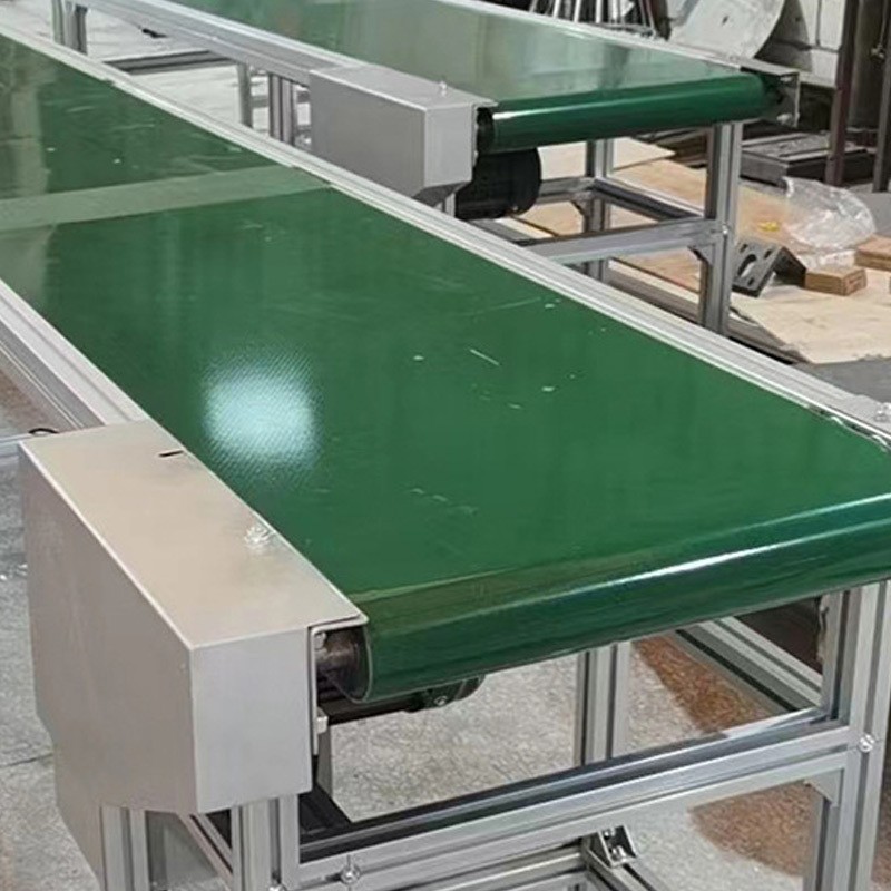 快递传动机不锈钢动力输送机流水线网带提升机包装车间电动输送机图3