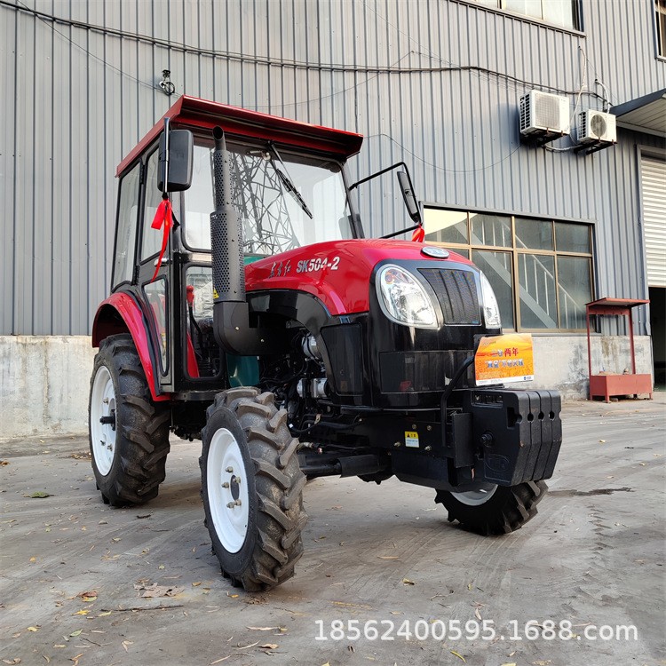 农用四驱马力四轮拖拉机 田园农用耙地机 东方红动力拖拉机